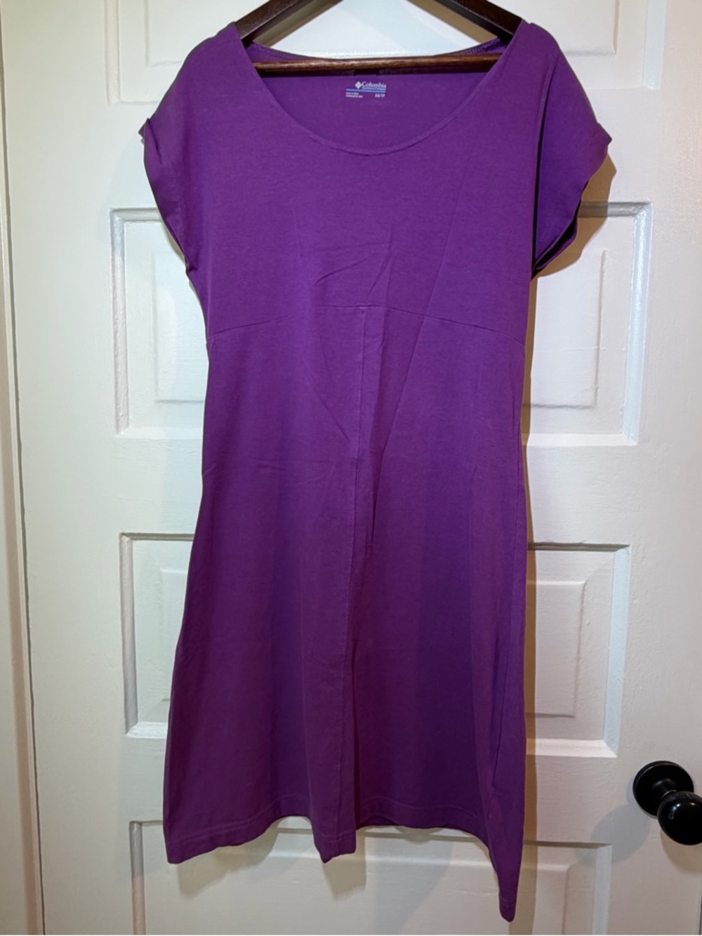 Columbia Women's Purple Scoop Neck Dress